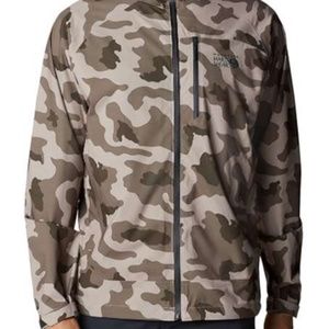 Mountain Hardware Camo Rain Jacket